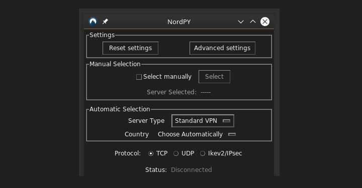 NordPy: um cliente Linux de código aberto para NordVPN