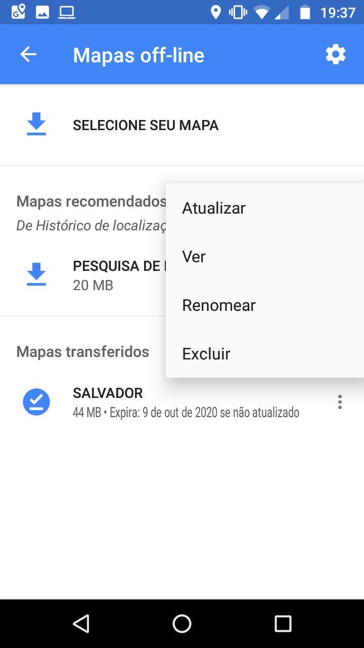 Como usar o Google Maps offline