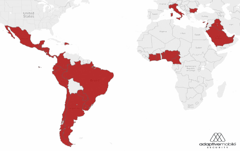 Brasil está entre os 29 países mais vulneráveis aos ataques do Simjacker