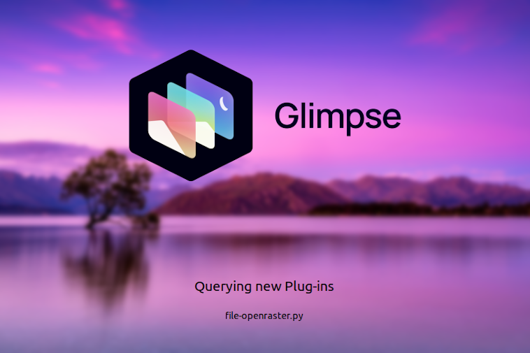 Lançada a versão 0.1.0 do editor de imagens Glimpse
