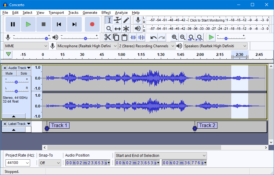 Editor de áudio Audacity 2.3.3 lançado com melhores exportações de AAC e M4A