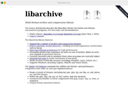 Falha no Libarchive compromete Linux, FreeBSD e NetBSD
