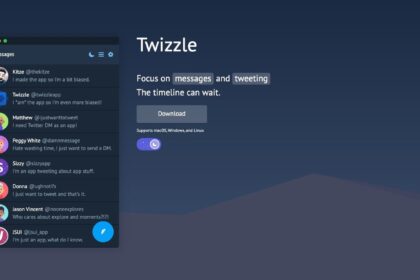 Twizzle é um cliente gratuito do Twitter para Windows, Linux e macOS