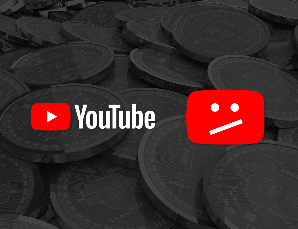 YouTube erra e apaga vídeos de criptomoeda
