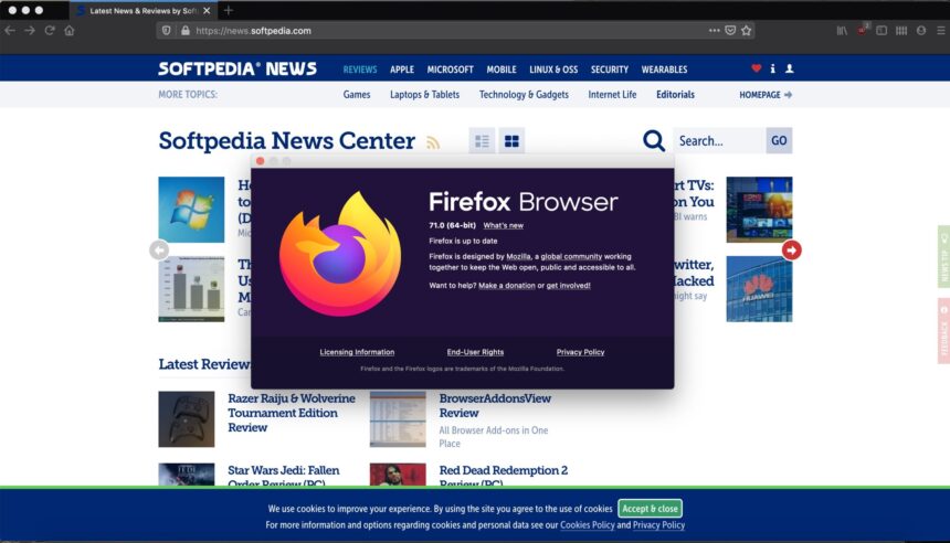 Mozilla Firefox 71 já está disponível para Linux, Windows e macOS