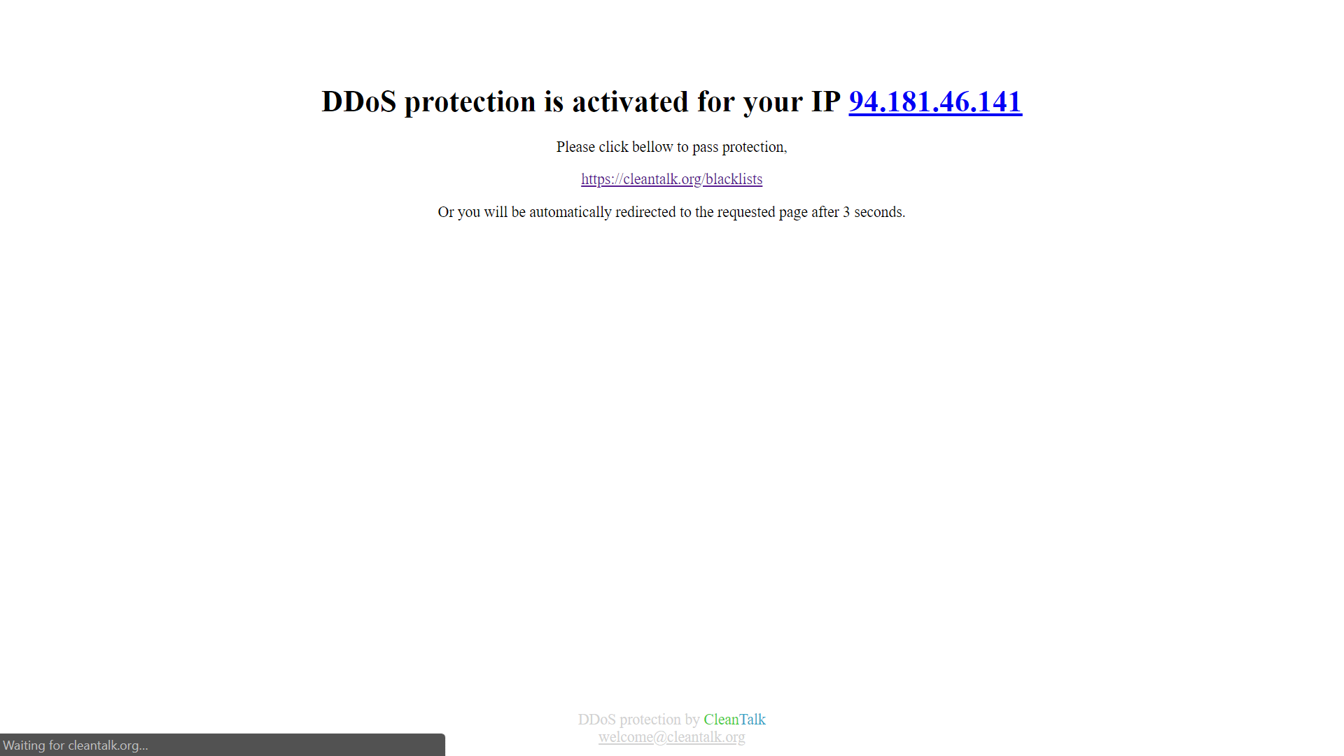 Implemente de maneira rápida proteção contra DDOs no seu site.