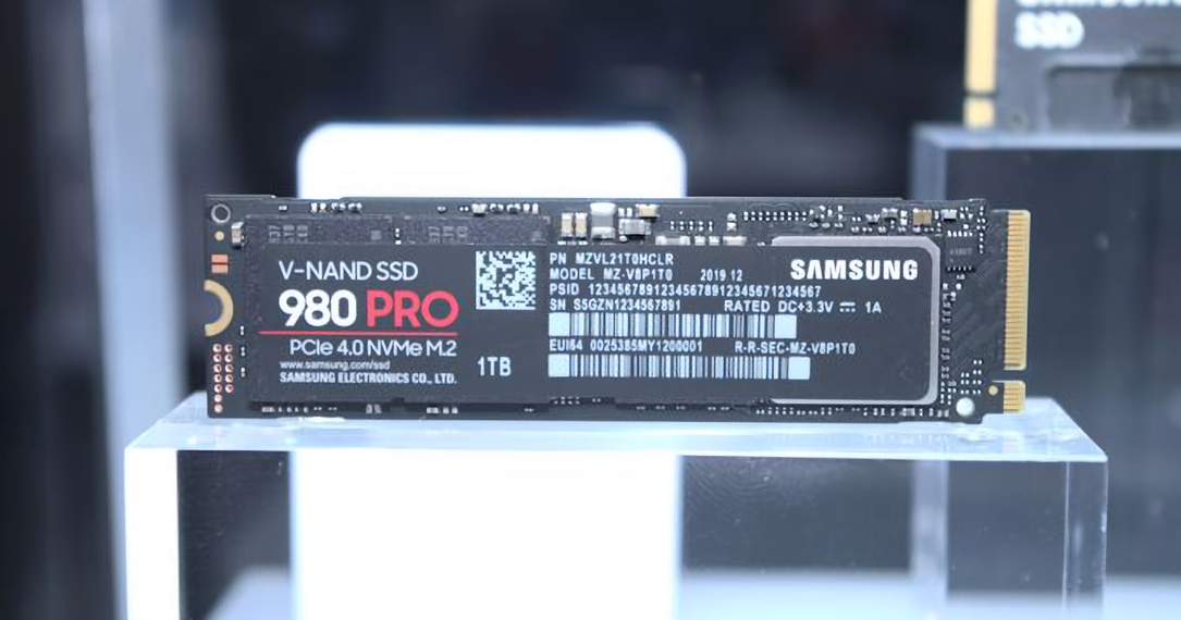 SSD Samsung 980 PRO PCIe 4.0 foi visto na CES 2020
