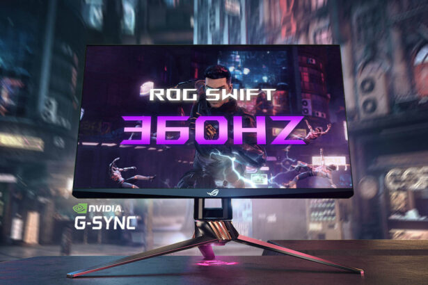 O Asus ROG Swift 360 Hz é o monitor mais rápido do mundo