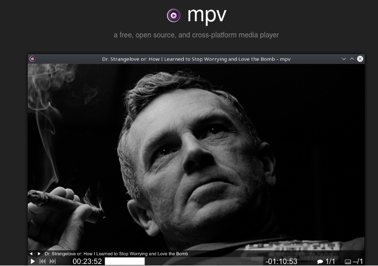MPV Player 0.32 lançado com suporte RAR5
