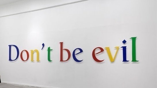 Google esqueceu seu lema? Empresa agora também é 'do mal'?