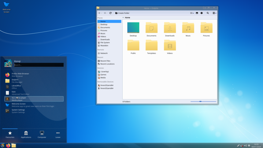 KDE quer ajudar usuários do Windows 7 a atualizar para o Linux