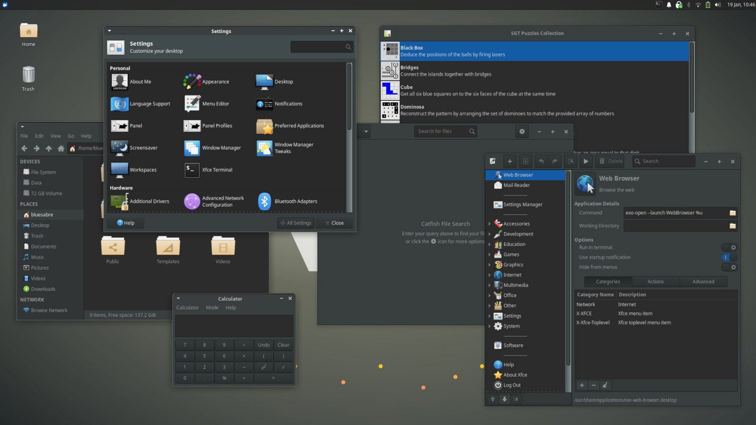 Xubuntu 20.04 incluirá um tema escuro