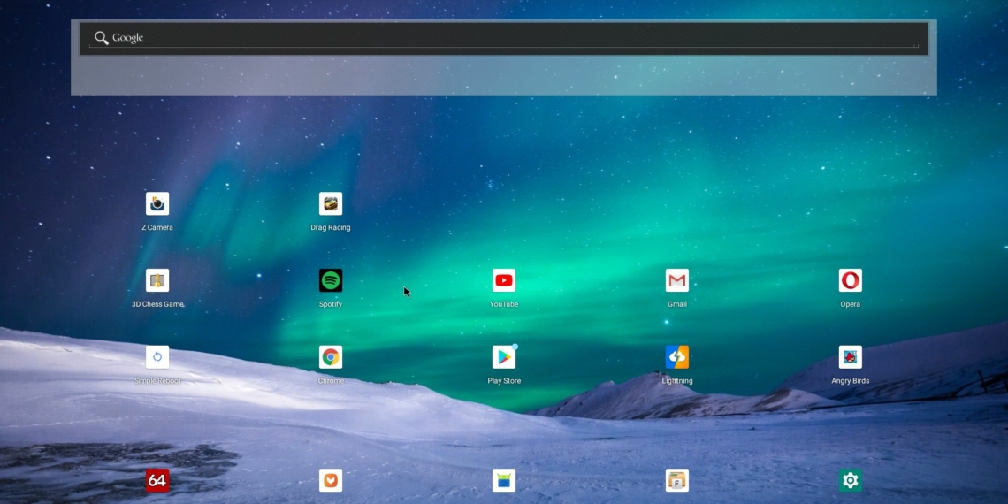 AndEX 10 agora permite que você execute o Android 10 no seu PC