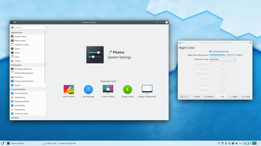KDE Plasma 5.17.5 Desktop Environment lançado como o último da série