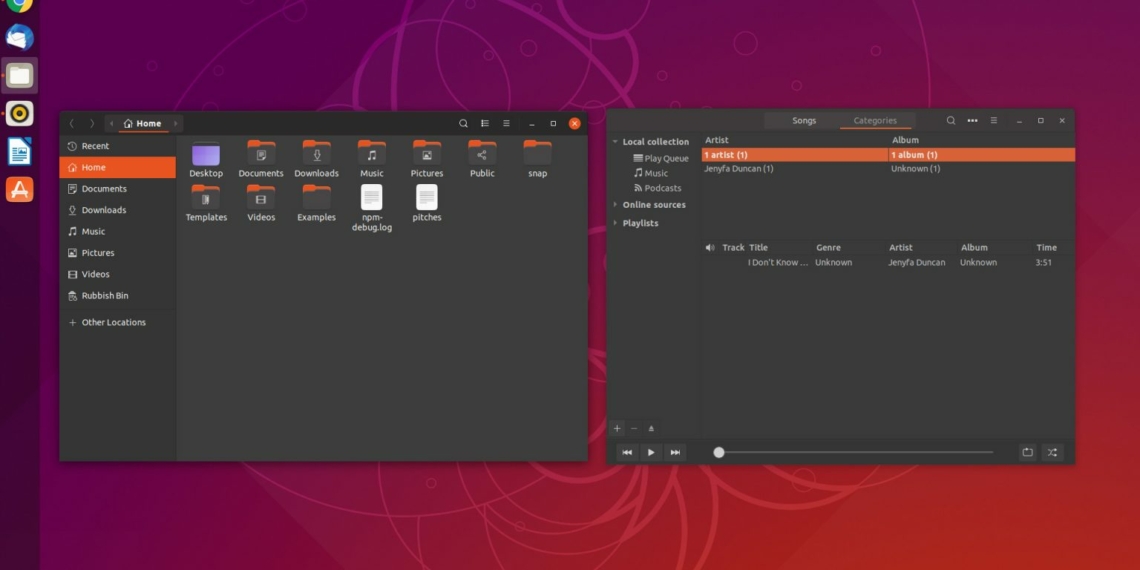Ubuntu muda de aparência antes da versão 20.04