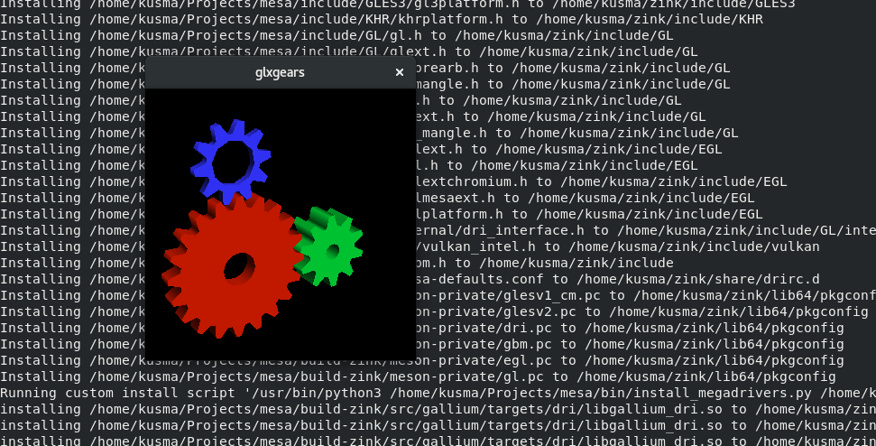 Zink está implementando suporte ao OpenGL 3.0 sobre o Vulkan