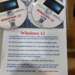 O Windows 12 falsificado engana alguém?