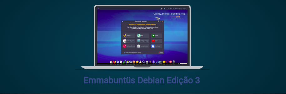 Lançada distro Emmabuntus DE3 baseada no Debian 10.3 Buster