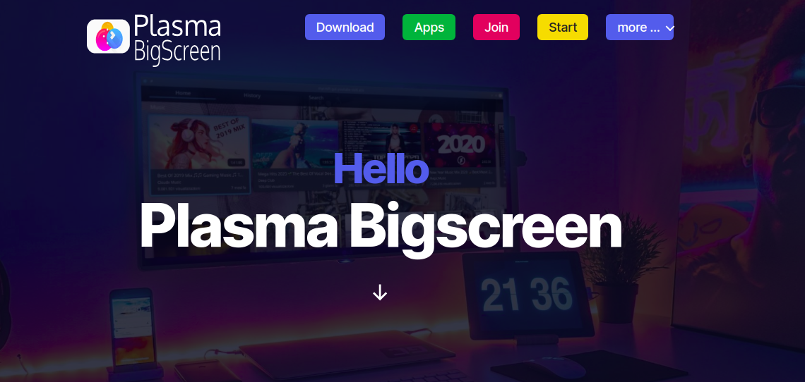 KDE anuncia Plasma Bigscreen para aparelhos de TV