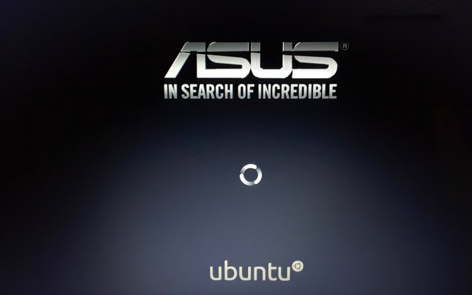 Ubuntu 20.04 mostra o logotipo do seu computador ao iniciar