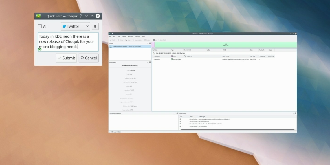 KDE lança atualização de aplicativos de março de 2020