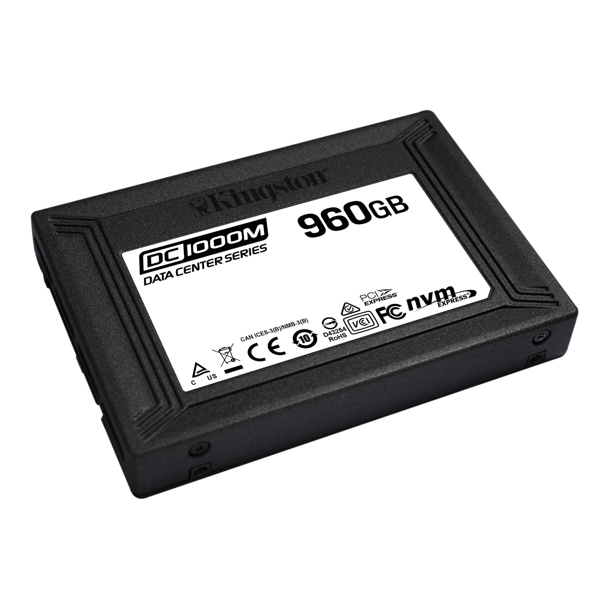 Kingston lança SSD NVMe empresarial de 960 GB a 7.6 TB