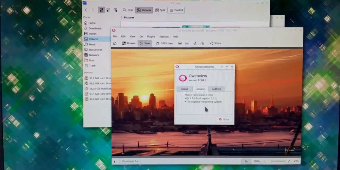 KDE agora tem rotação de tela trabalhando no Wayland