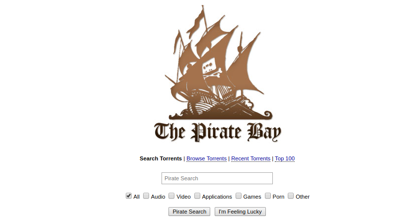 The Pirate Bay está de volta com domínio original