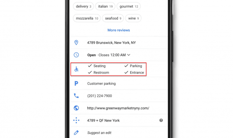 Google Maps agora destaca empresas acessíveis a cadeiras de rodas