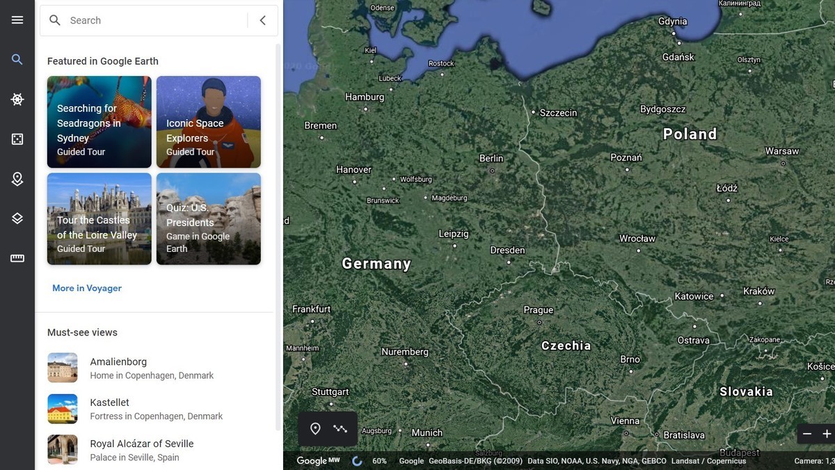 Google está lançando uma nova experiência de pesquisa para o Google Earth