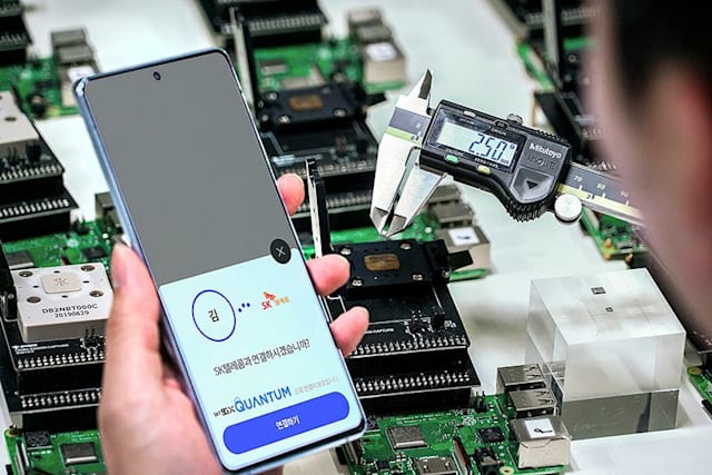 Samsung e SK Telecom revelam o primeiro smartphone do mundo com tecnologia de segurança quântica