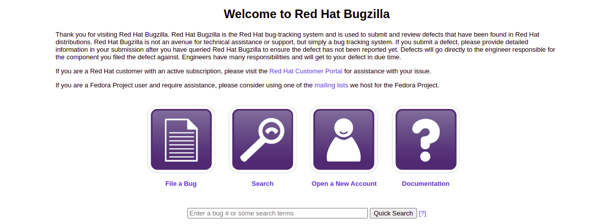 Red Hat libera código fonte do Bugzilla