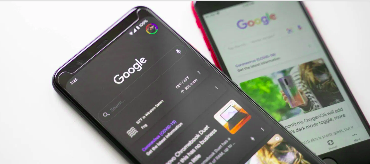 Aplicativo do Google para Android e iOS ganha modo escuro oficial
