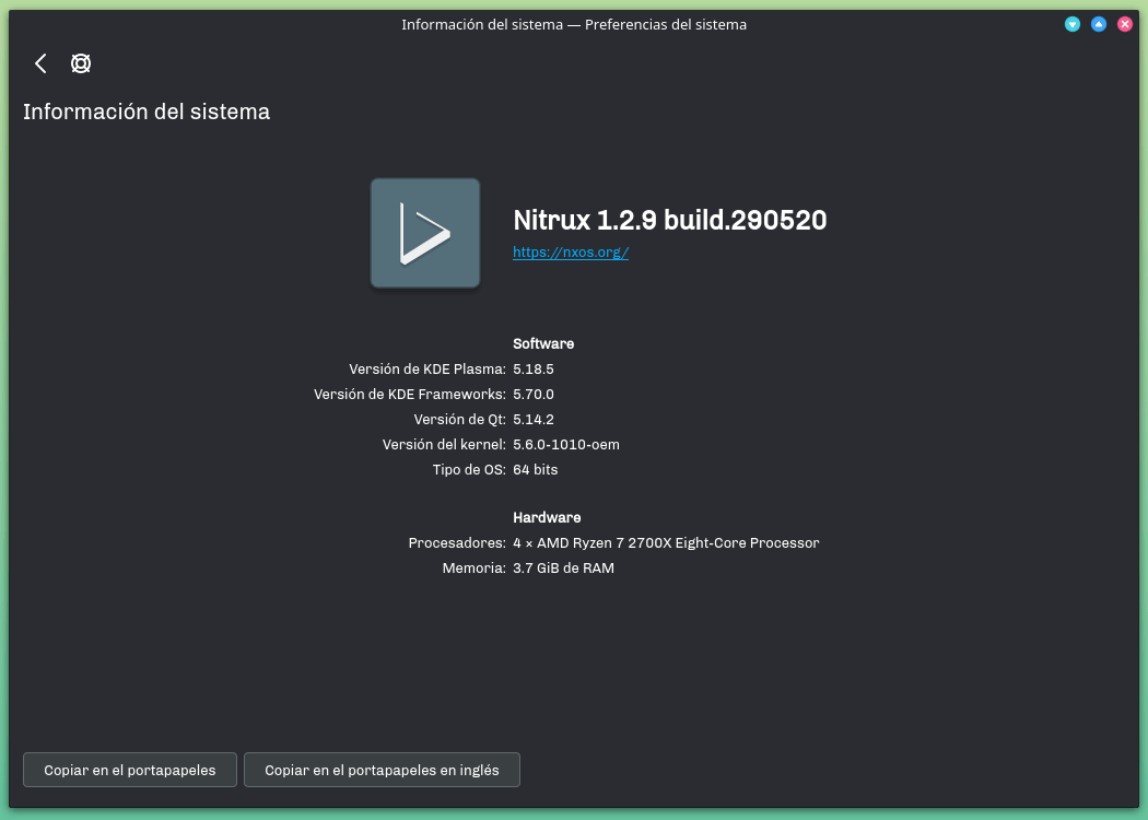 Nitrux 1.2.9 está disponível para download