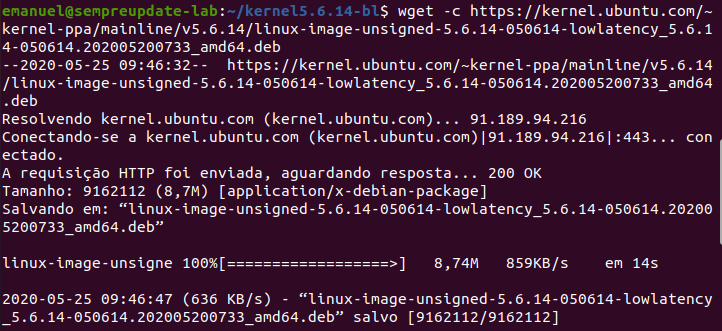 Como instalar o Linux Kernel 5.6.14 "de baixa latência" no Ubuntu, Linux Mint e derivados! Utilizando pacotes oficiais .deb Canonical!