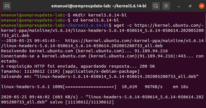 Como instalar o Linux Kernel 5.6.14 "de baixa latência" no Ubuntu, Linux Mint e derivados! Utilizando pacotes oficiais .deb Canonical!
