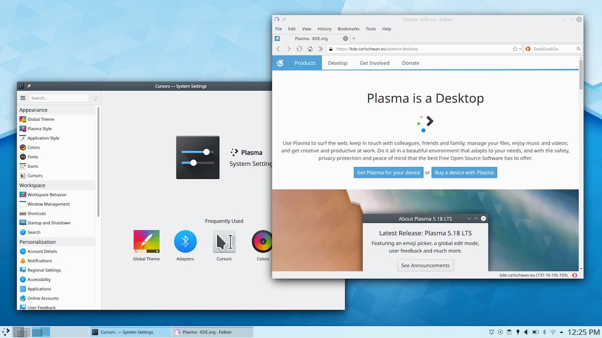Desktop KDE Plasma 5.19 beta acaba de ser lançado