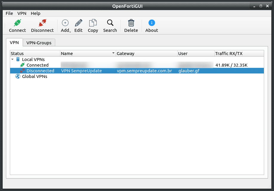 Como instalar o OpenFortiGui cliente VPN no Debian
