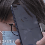O novo telefone da Huawei pode medir sua temperatura