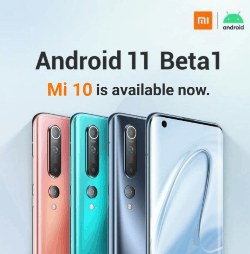 Android 11 Beta 1 está disponível para alguns usuários do Xiaomi Mi 10/Pro