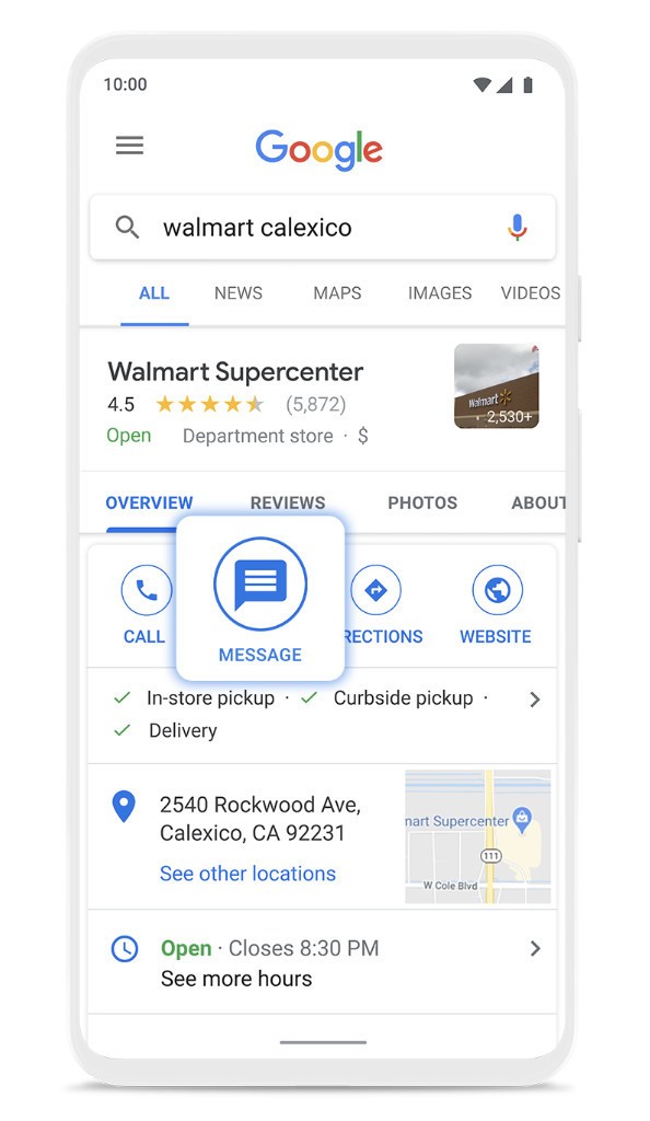 Chat comercial do Google Maps recebe novos recursos