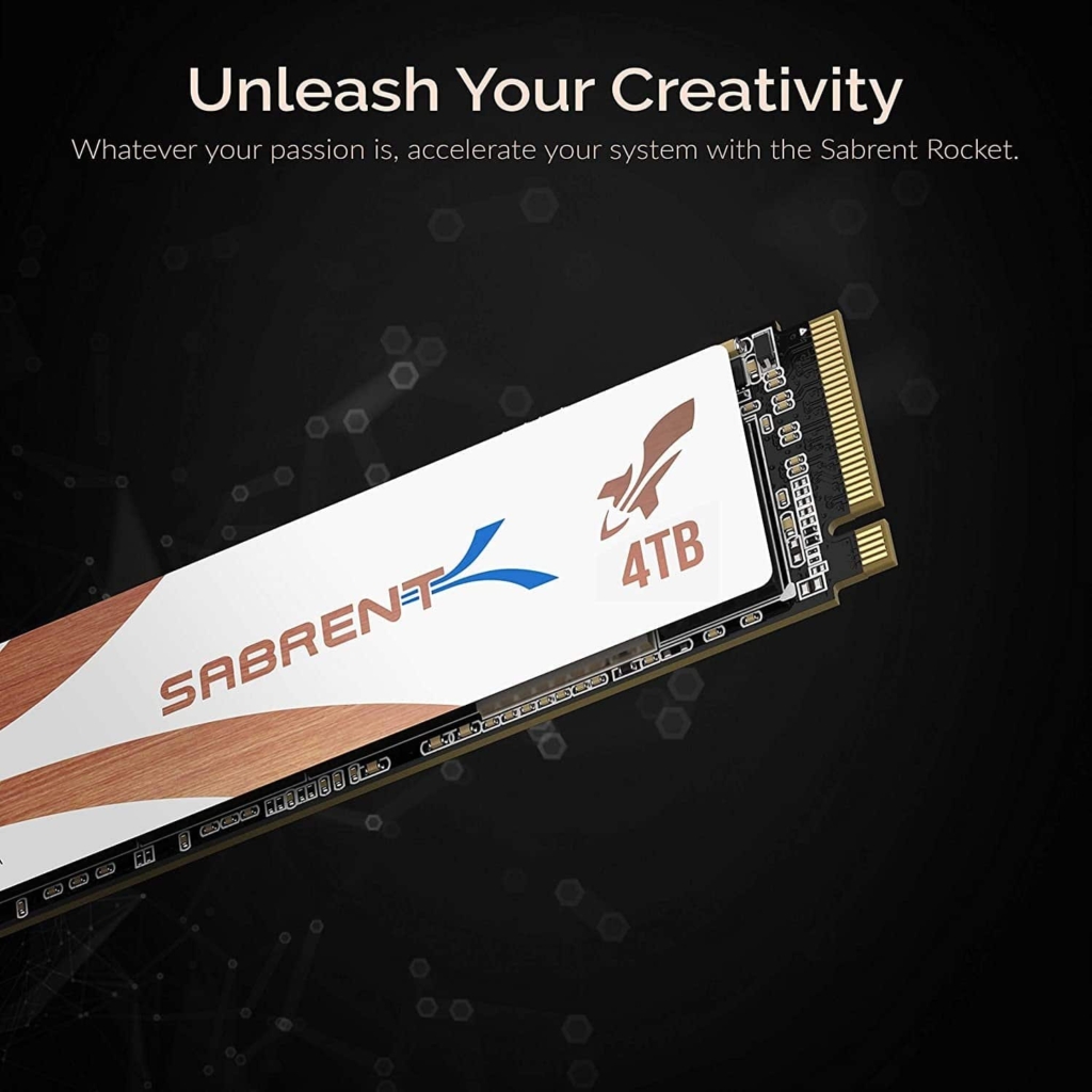 Sabrent está vendendo o primeiro SSD NVMe PCIe 4.0 de 4 TB do mundo