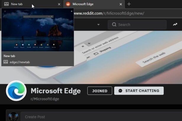 Microsoft Edge obtém recurso de visualização de guias