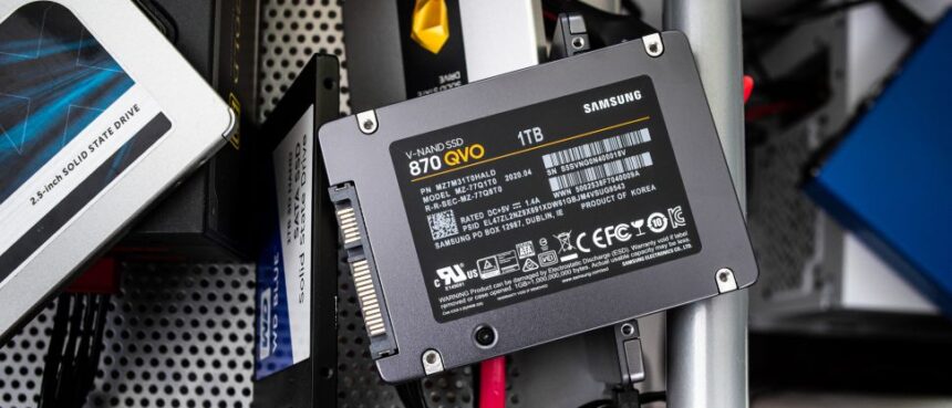 Os preços dos SSDs podem cair até 15% no próximo trimestre