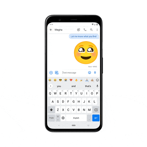 Google adiciona uma barra de atalhos de emoji no Gboard para Android