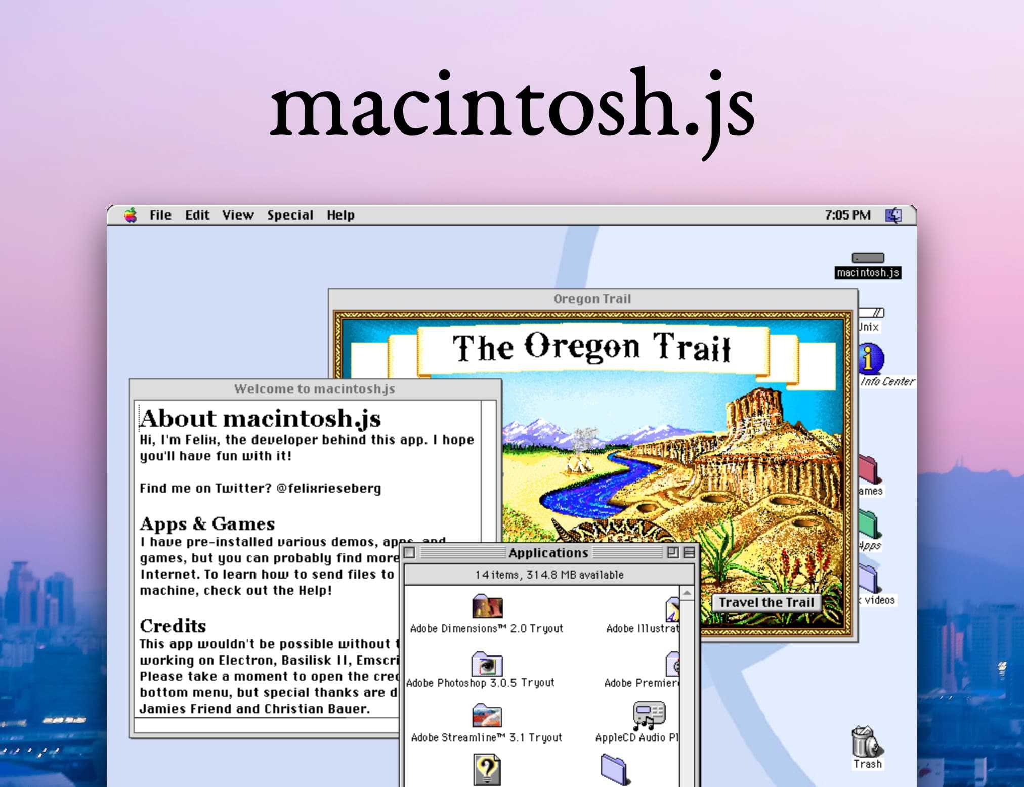 Execute o Mac OS 8 no Linux