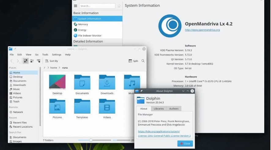 OpenMandriva Lx 4.2 terá Linux 5.7, KDE Plasma 5.19.3 e LibreOffice 7.0