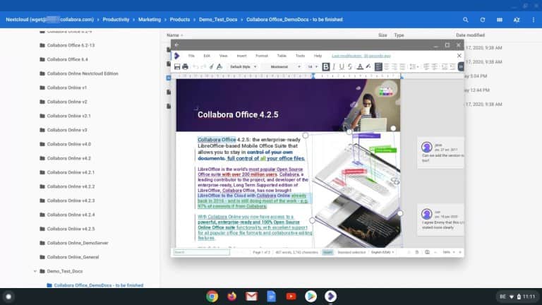 Collabora Office baseado no LibreOffice já está disponível para Chromebooks