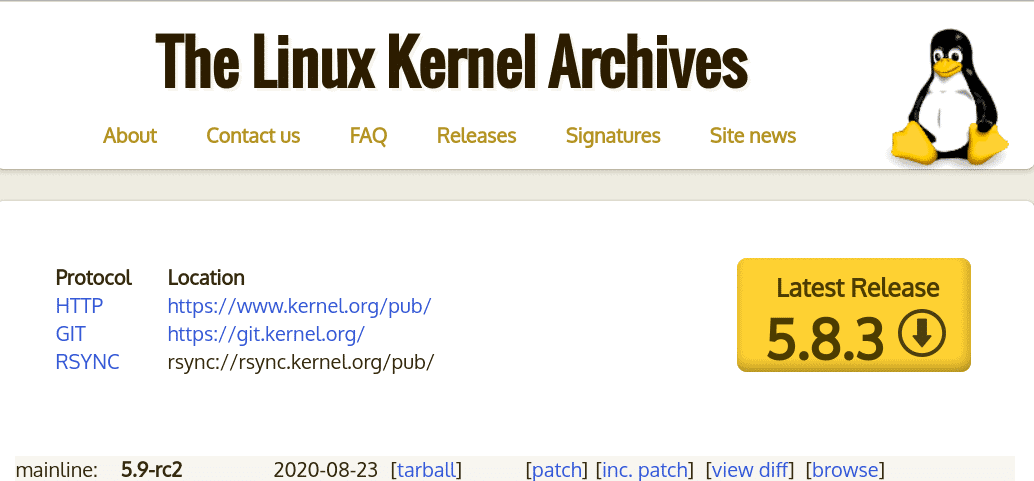 Linus Torvalds anuncia lançamento do Kernel Linux 5.9 RC 2
