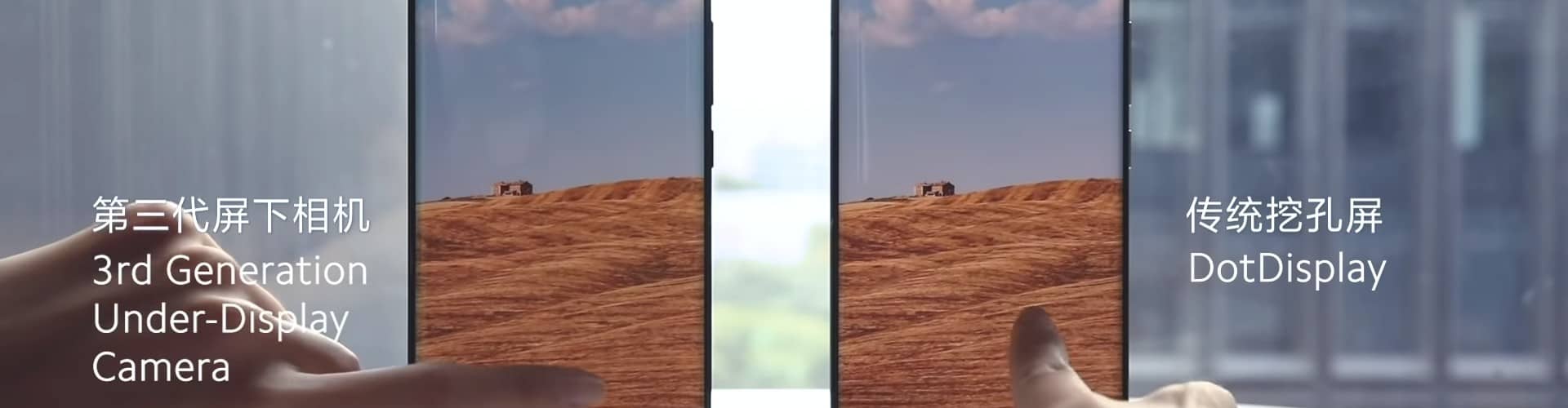 Xiaomi revela um smartphone que funciona com câmera sob a tela!